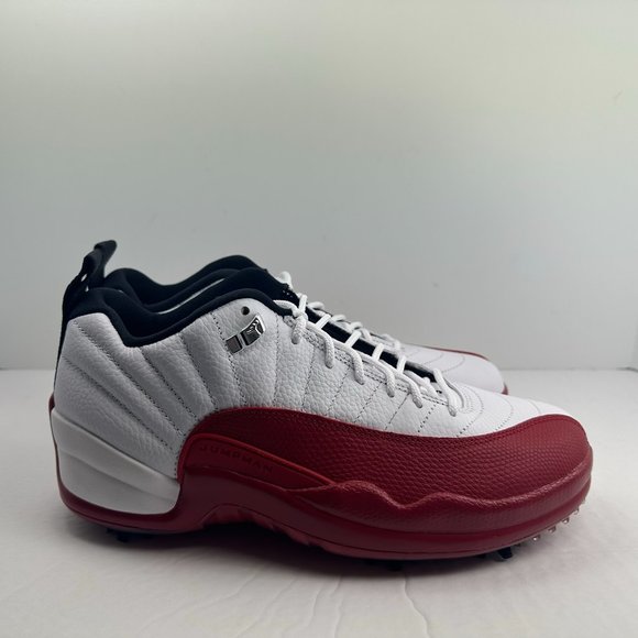Nike Air Jordan XII 12 Retro Low G Golf Cherry White Varsity Red DH4120-161 Men main image 5